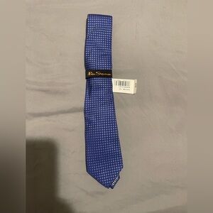 Ben Sherman Geometric Blue Men's Tie